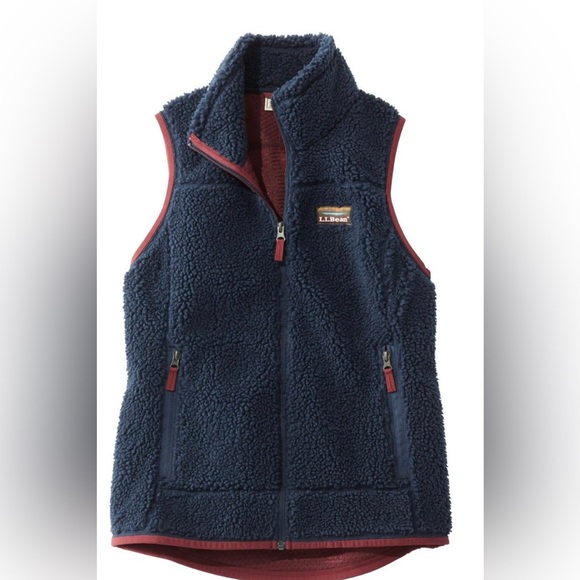 L.L. Bean Jackets & Blazers - LLBean Women's Mountain Pile Fleece Vest: Size 2XL.